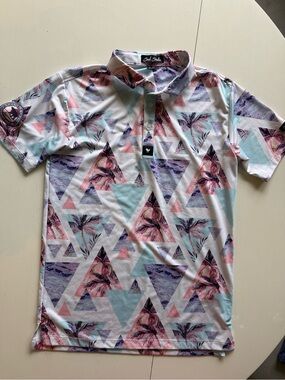 Boy’s Bad Birdie Golf Polo- Boy’s Size L- Grand Traverse Resort and Spa